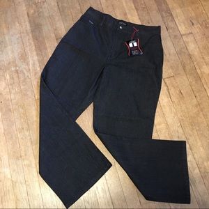 Simon Chang Denim High-Rise Black Jeans